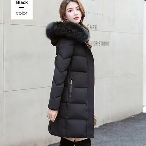 New Women's Mid-length Thick Temperament Coat - Image 5