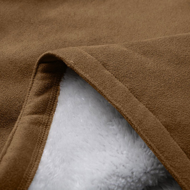 Winter Jackets For Women Sherpa Lined Jacket Women Duffle Toggle Coat Hooded Fleece Jacket - Image 3