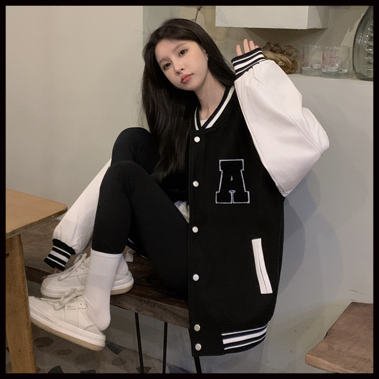 New Loose And Slim Tops Long-sleeved Jackets Short Coats - Image 6