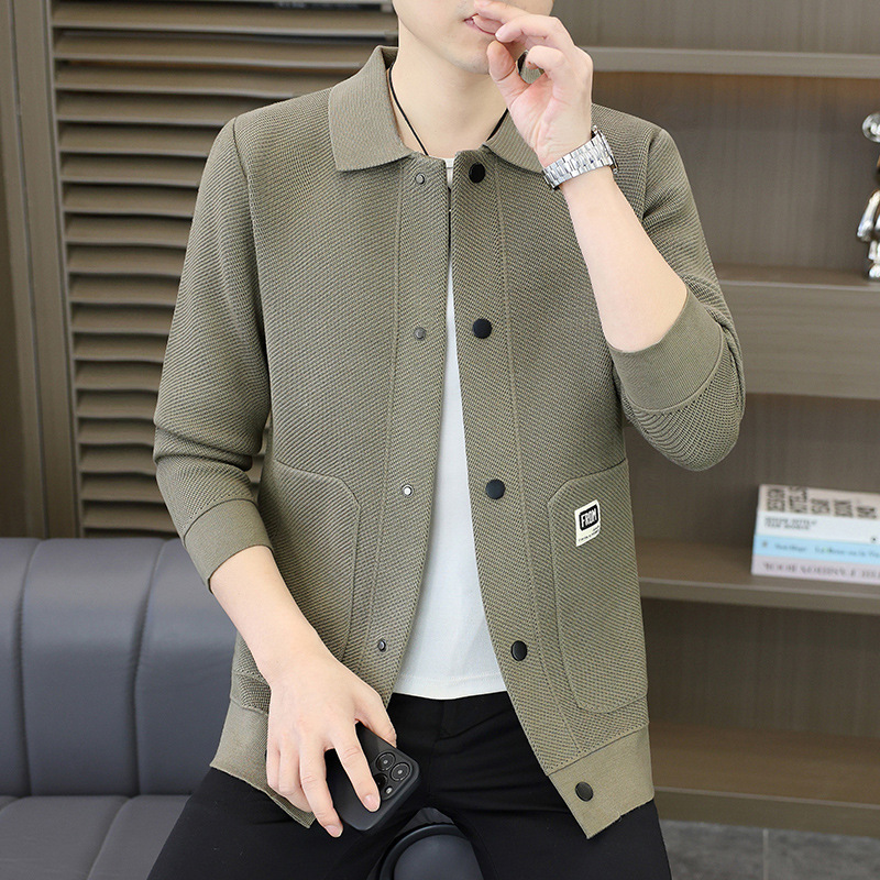 Fashion Lapel Sweater Casual Knitwear - Image 3
