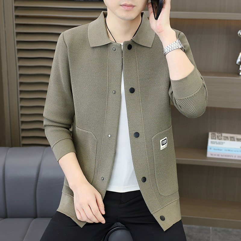 Fashion Lapel Sweater Casual Knitwear - Image 5