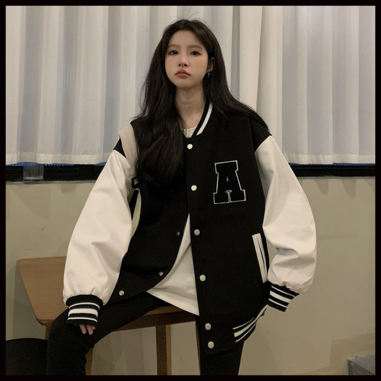 New Loose And Slim Tops Long-sleeved Jackets Short Coats - Image 4